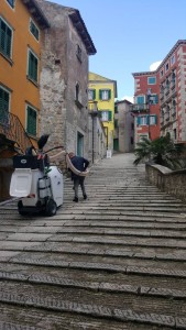 Prezentacija kod crkve