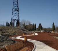 Pješačka stazica na sjevernom djelu